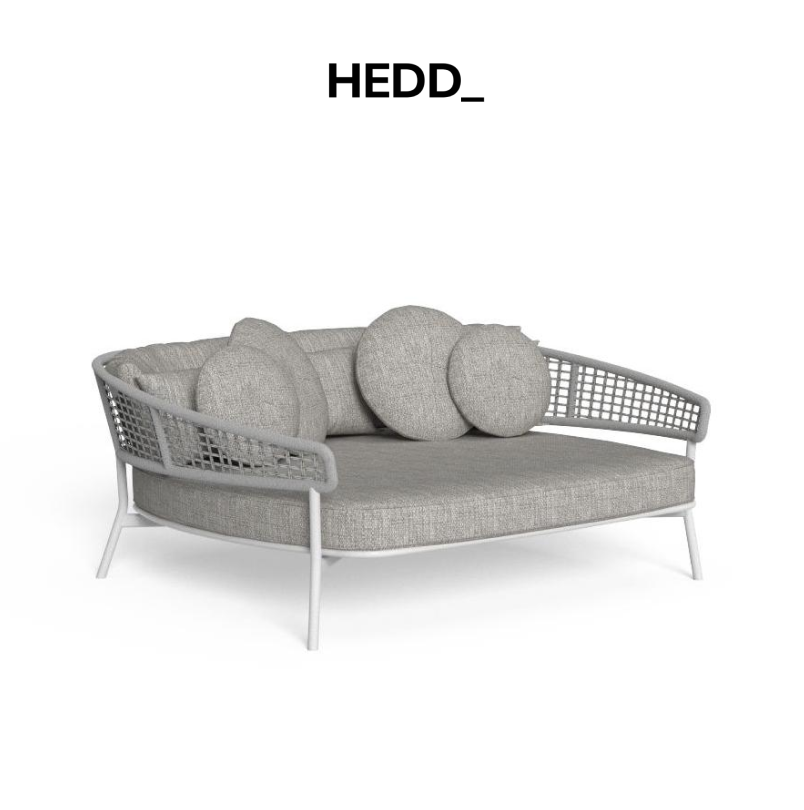 Кушетка Moon//Alu Daybed