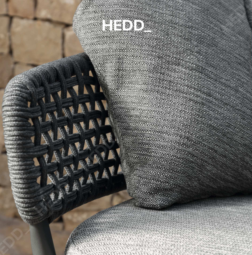 Диван Moon//Alu Two-Seater Sofa