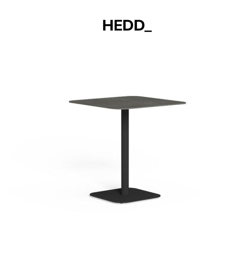 Стол Moon//Alu Square Table