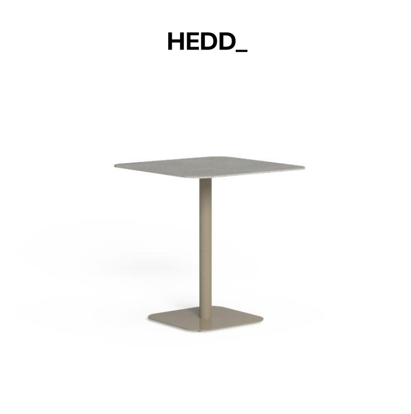 Стол Moon//Alu Square Table