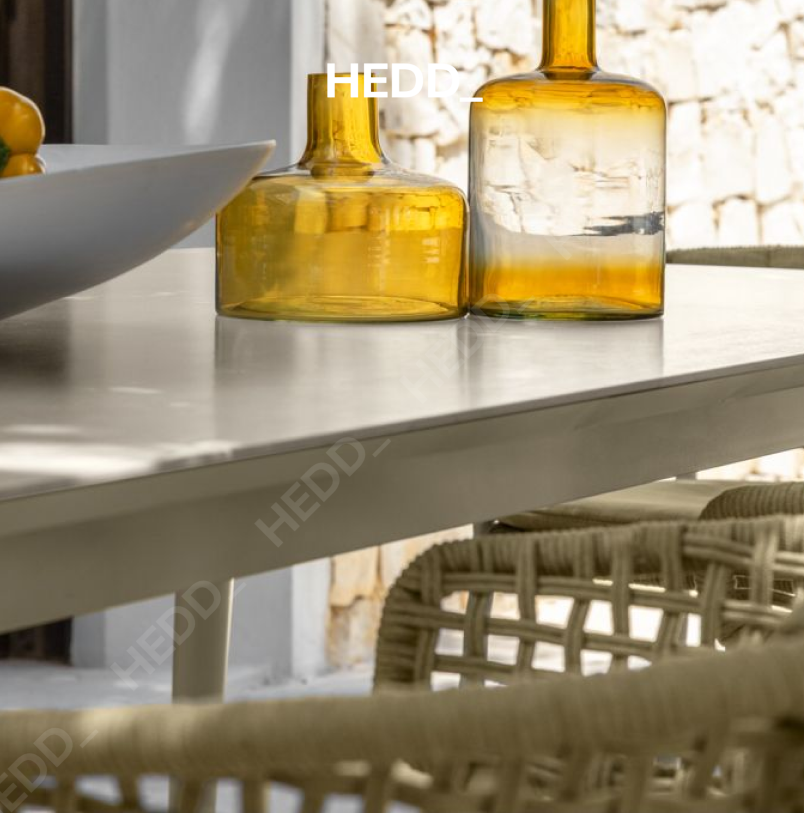 Стол Moon//Alu Extendible Dining Table