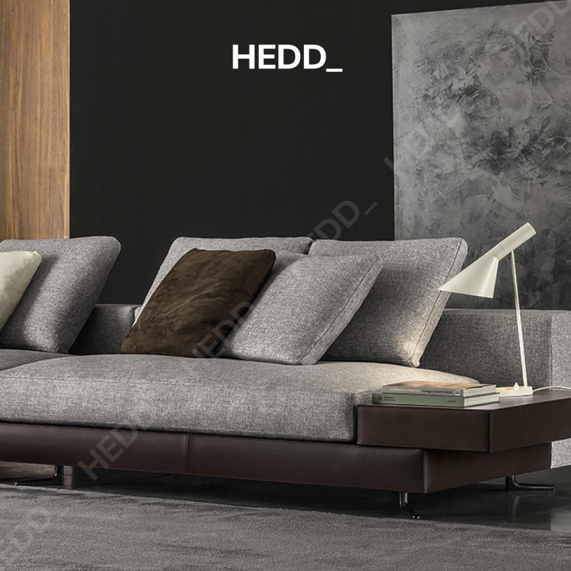 Диван White "Saddle-Hide"