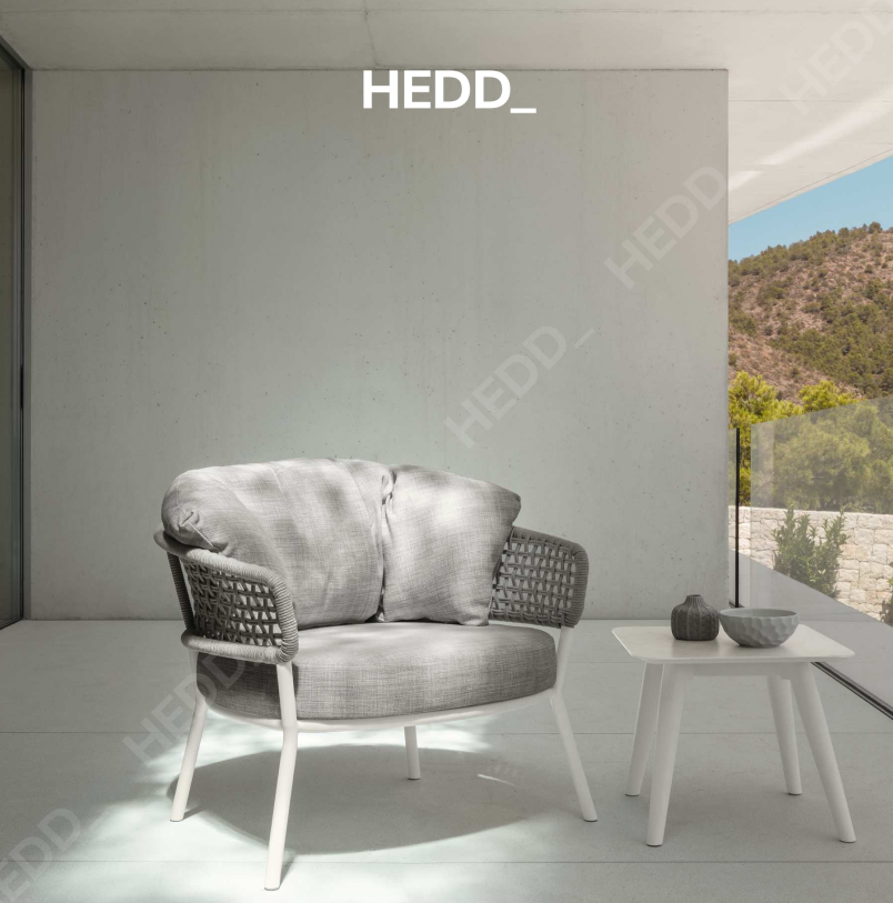 Кресло Moon//Alu Living Armchair