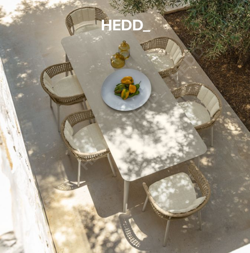 Стол Moon//Alu Extendible Dining Table