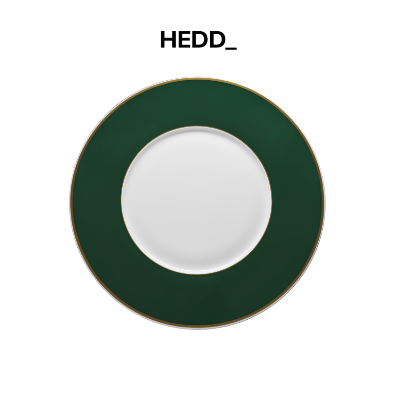 Тарелка Striche Verdi e Oro