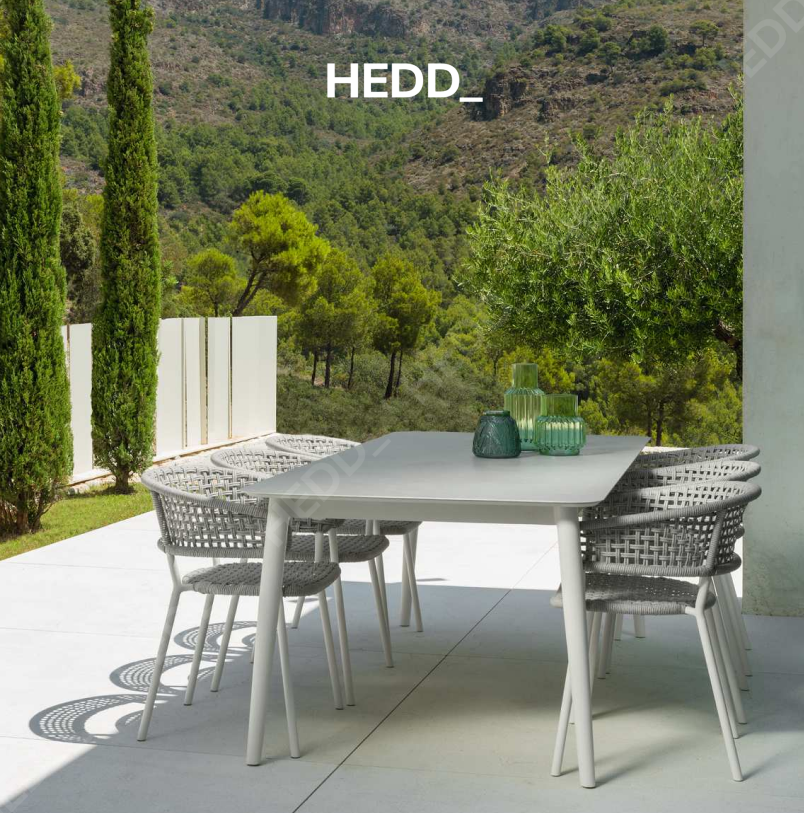 Стол Moon//Alu Extendible Dining Table