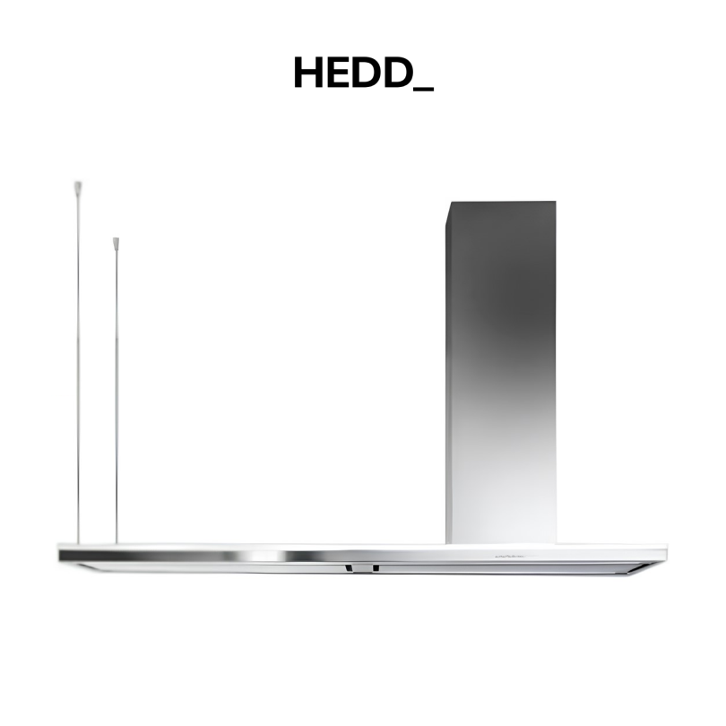 Островная вытяжка Lumen Isola Steel