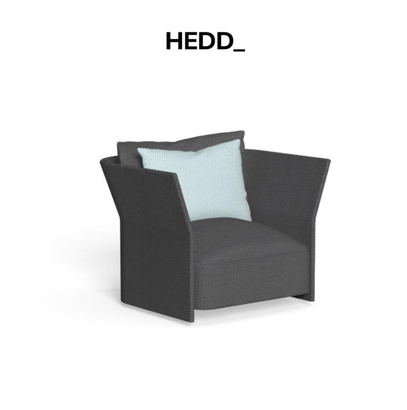 Кресло Cliff Fabric Lounge Armchair